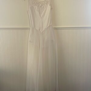 White Curtain Call Dance Costume Size CME for lyrical